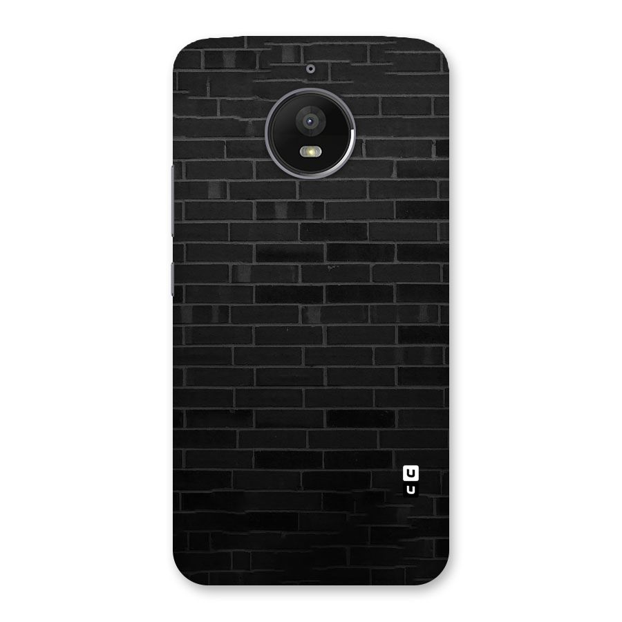 Brick Wall Back Case for Moto E4 Plus