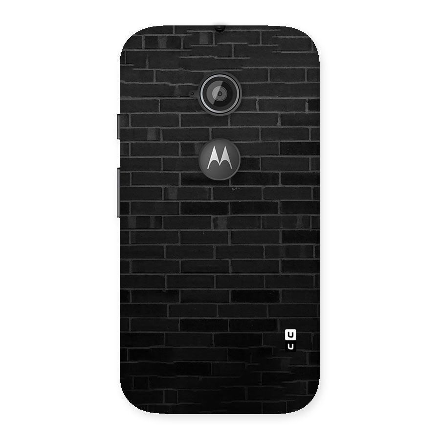 Brick Wall Back Case for Moto E 2nd Gen