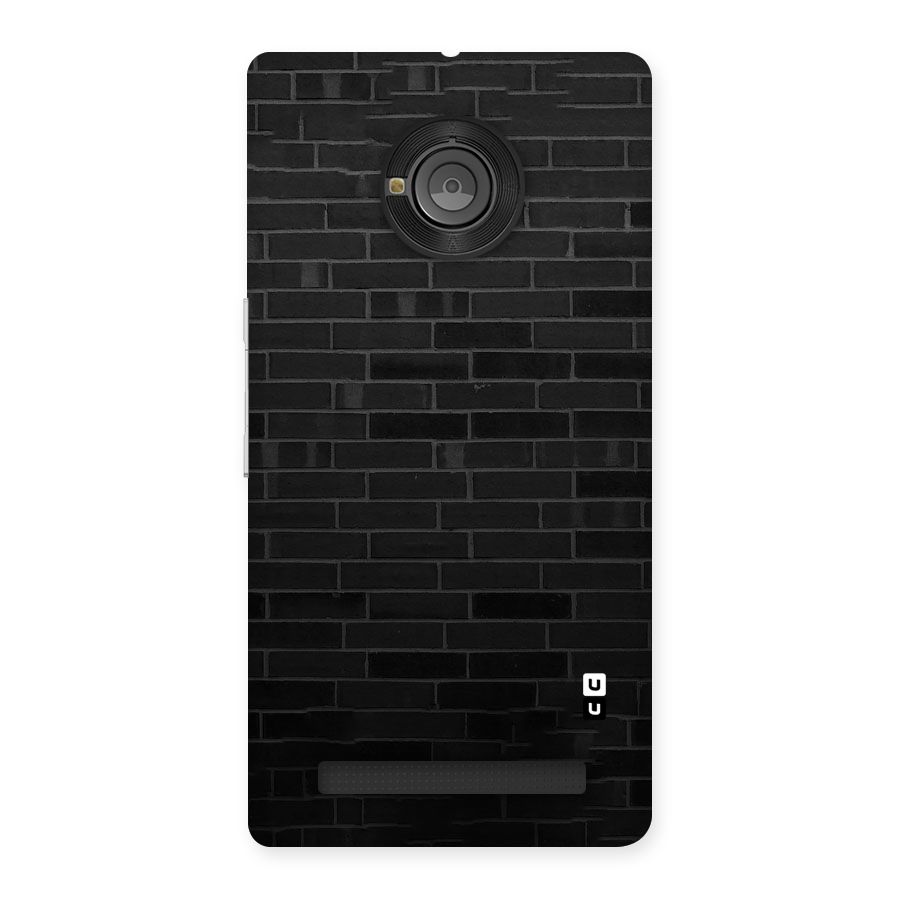 Brick Wall Back Case for Yu Yunique