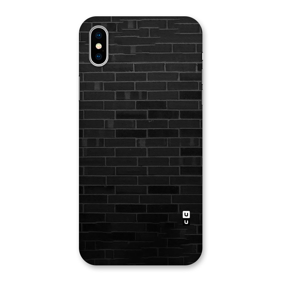 Brick Wall Back Case for iPhone X