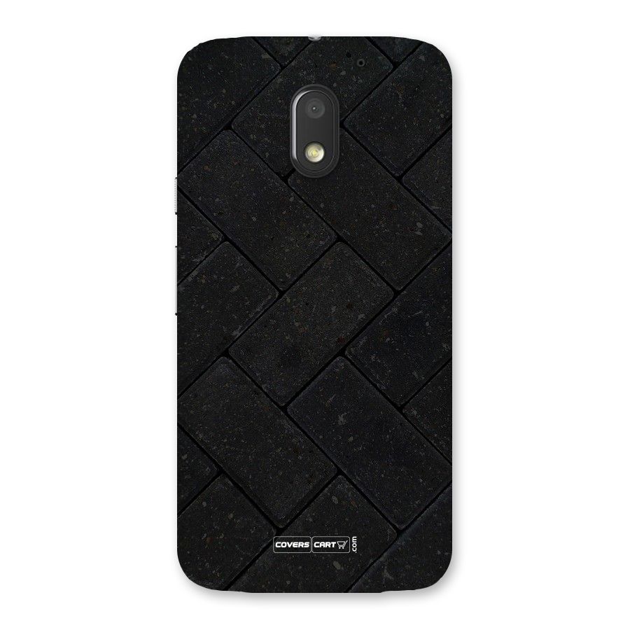 Bricks Pattern Back Case for Moto E3 Power