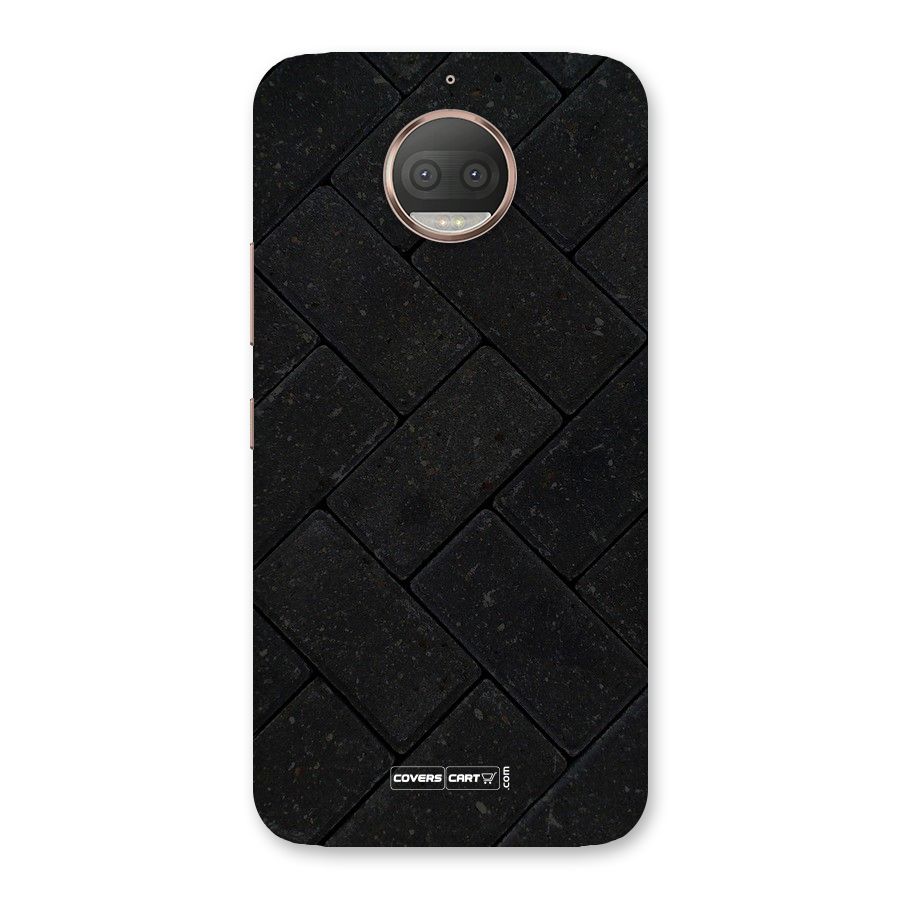 Bricks Pattern Back Case for Moto G5s Plus