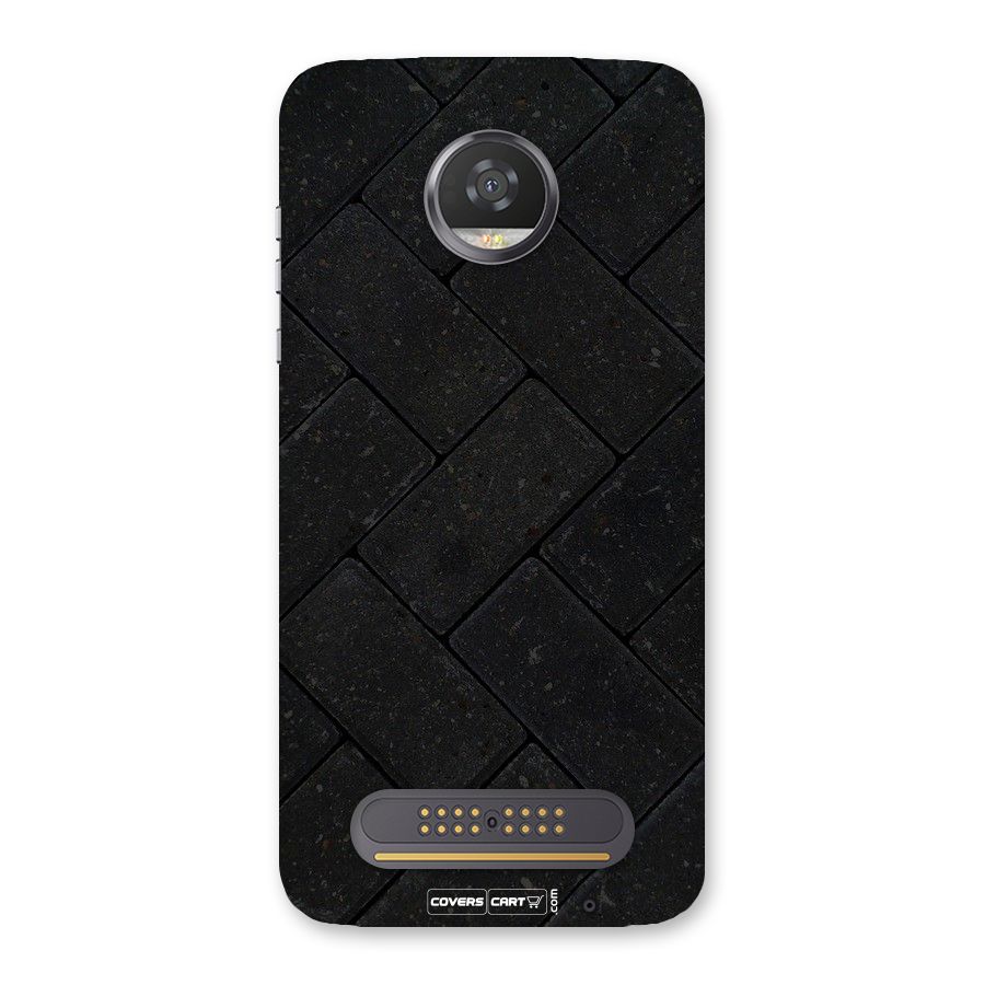 Bricks Pattern Back Case for Moto Z2 Play