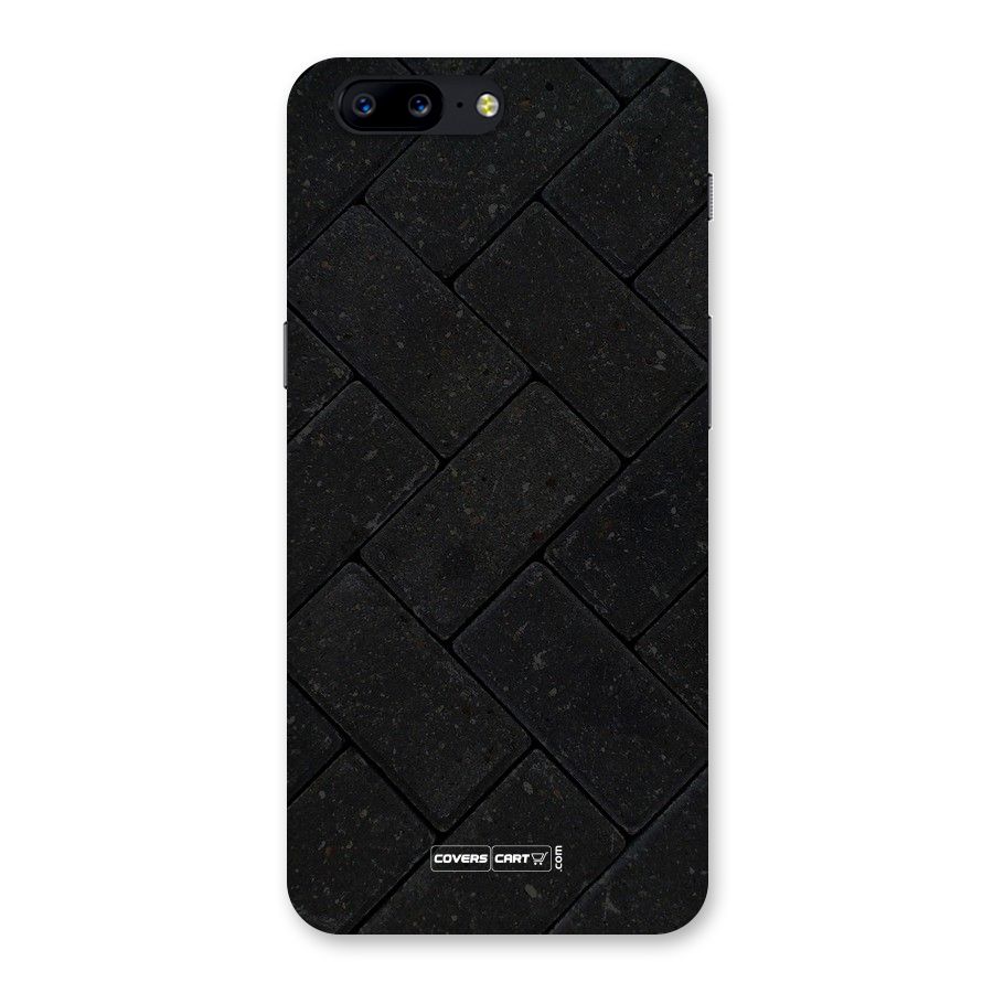 Bricks Pattern Back Case for OnePlus 5