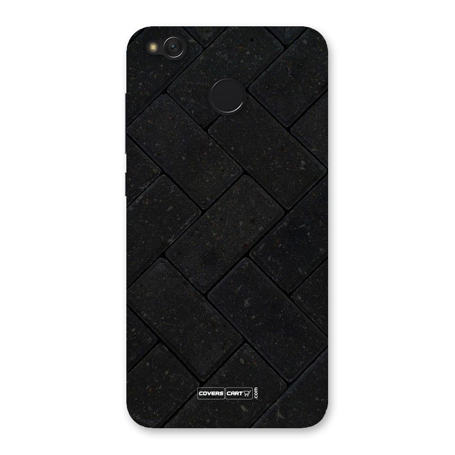 Bricks Pattern Back Case for Redmi 4
