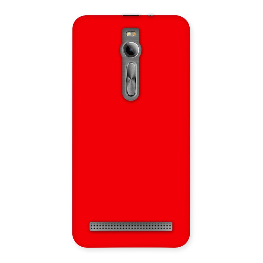 Bright Red Back Case for Asus Zenfone 2