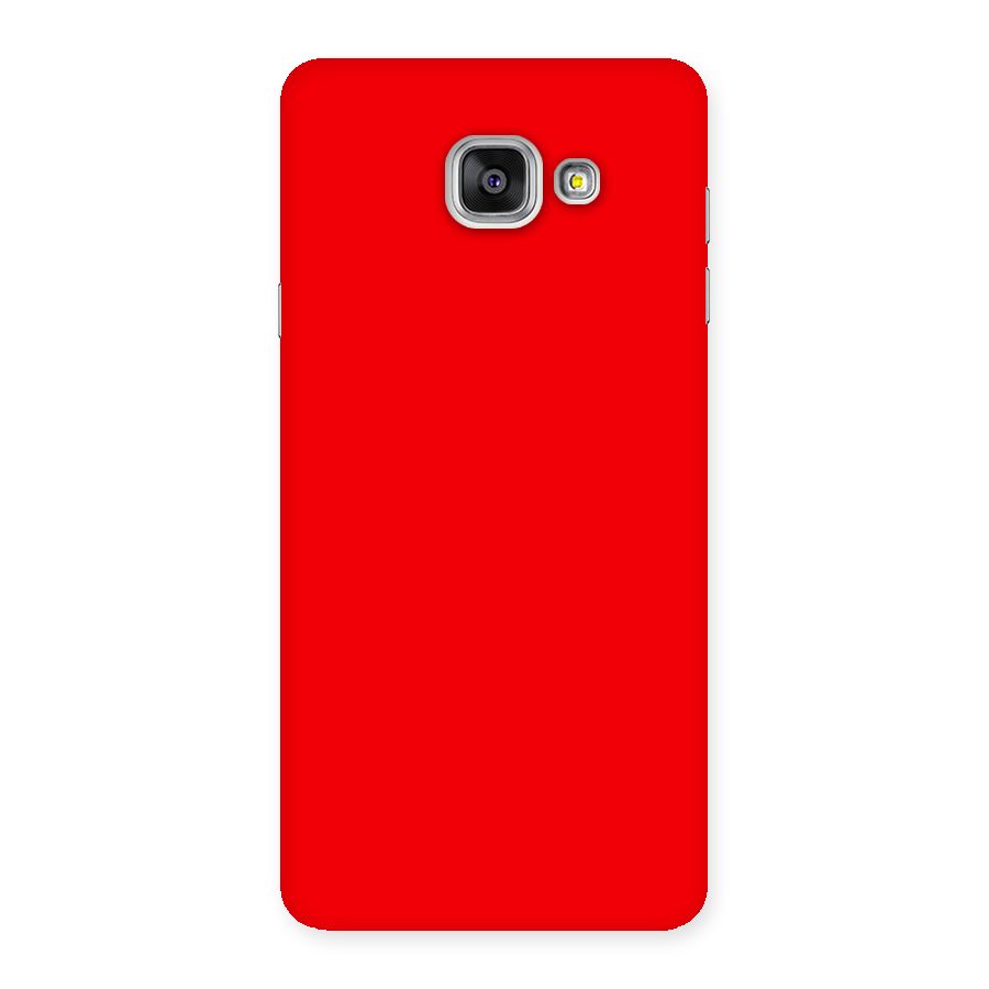 Bright Red Back Case for Galaxy A7 2016