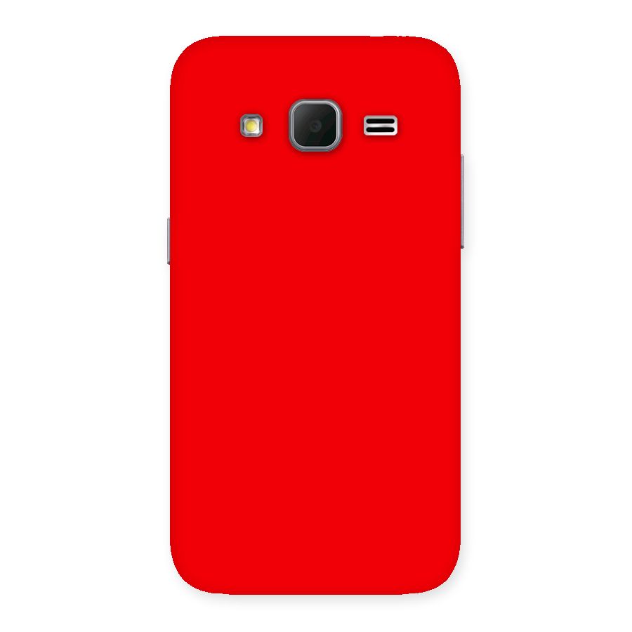 Bright Red Back Case for Galaxy Core Prime