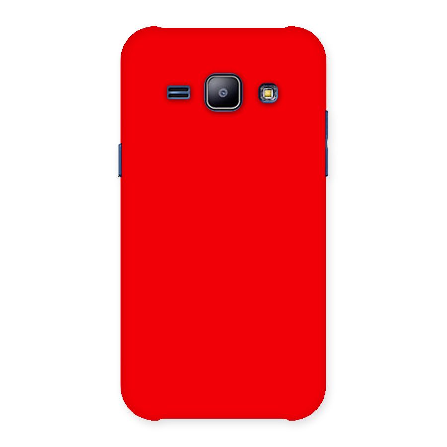 Bright Red Back Case for Galaxy J1