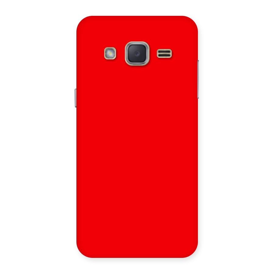Bright Red Back Case for Galaxy J2