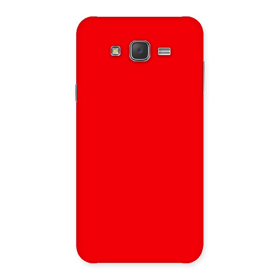 Bright Red Back Case for Galaxy J7