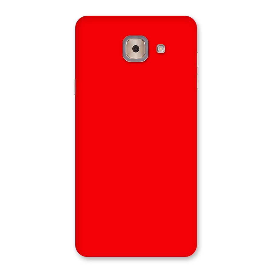 Bright Red Back Case for Galaxy J7 Max