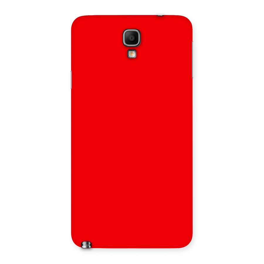Bright Red Back Case for Galaxy Note 3 Neo