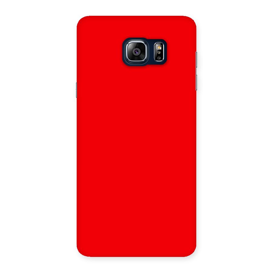 Bright Red Back Case for Galaxy Note 5