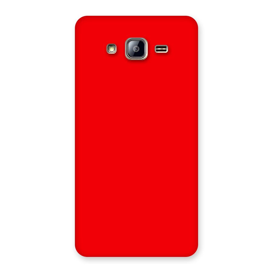 Bright Red Back Case for Galaxy On5