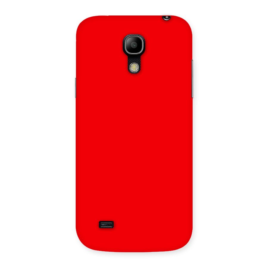 Bright Red Back Case for Galaxy S4 Mini