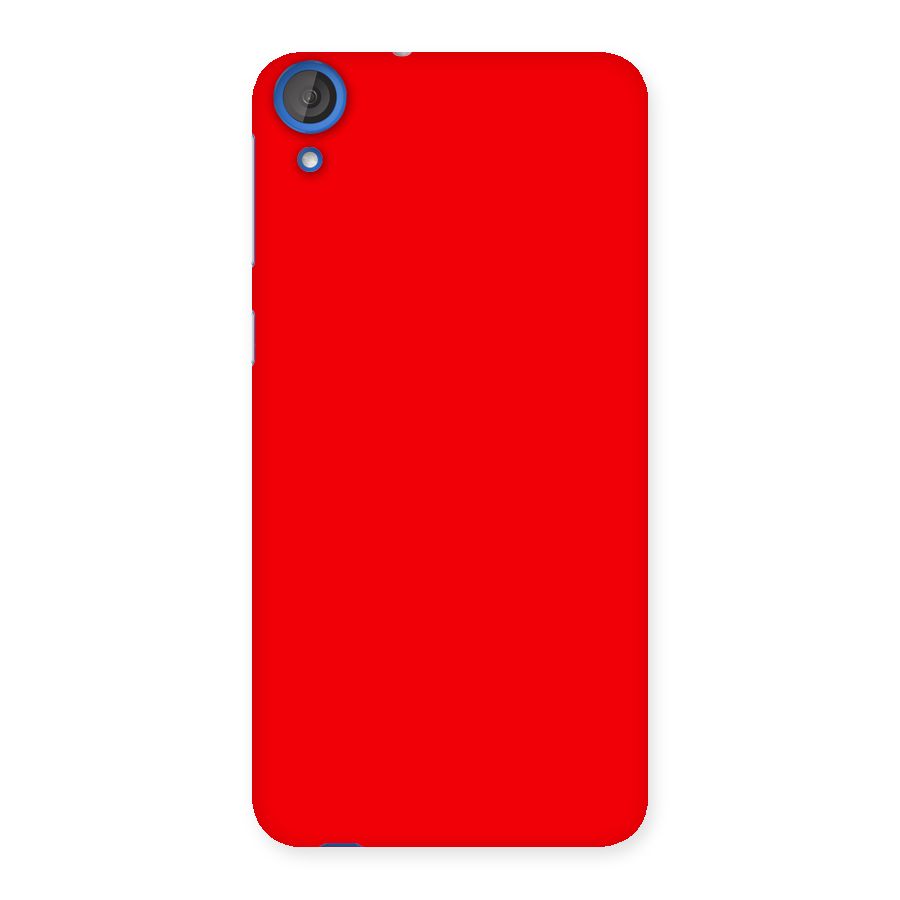 Bright Red Back Case for HTC Desire 820s