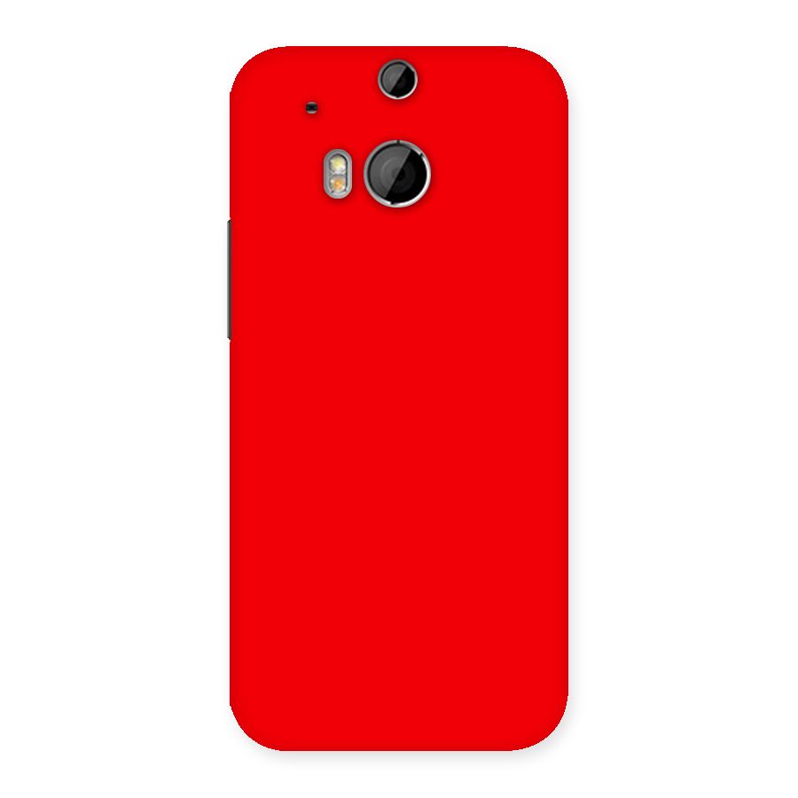 Bright Red Back Case for HTC One M8