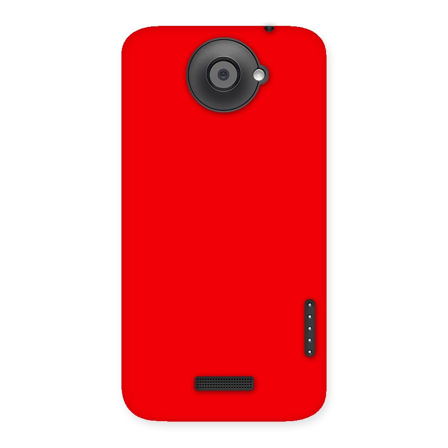 Bright Red Back Case for HTC One X