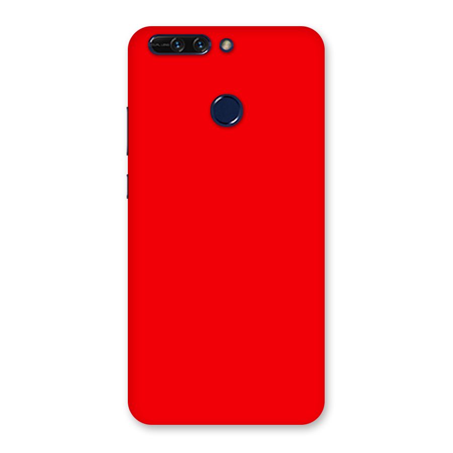 Bright Red Back Case for Honor 8 Pro
