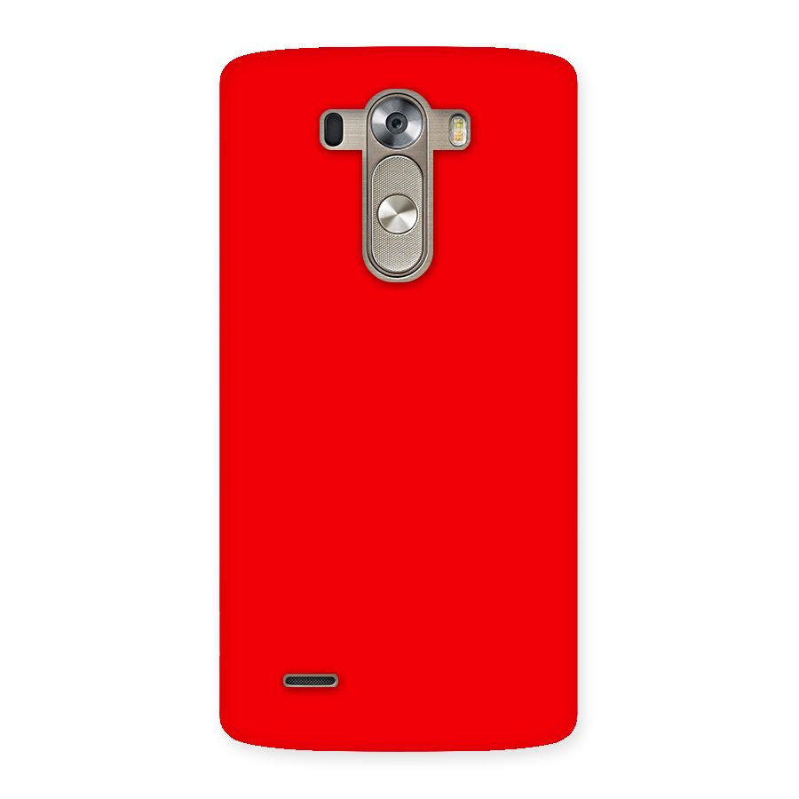 Bright Red Back Case for LG G3