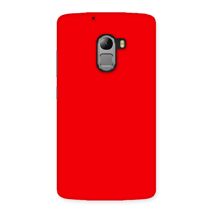 Bright Red Back Case for Lenovo K4 Note