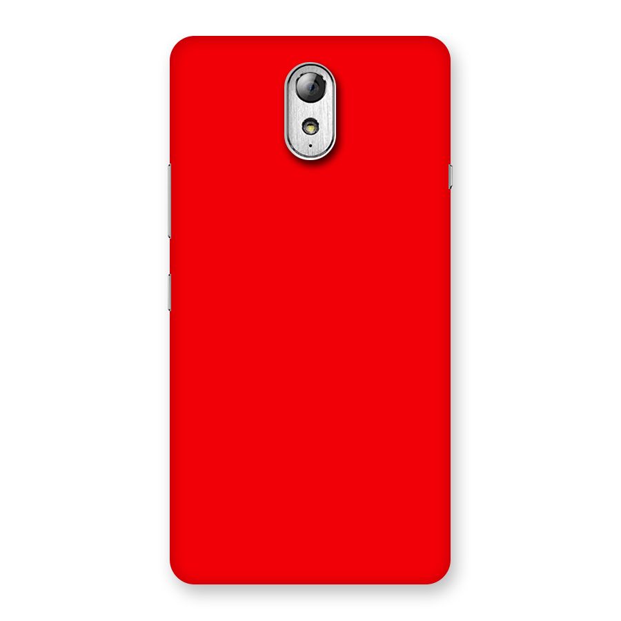 Bright Red Back Case for Lenovo Vibe P1M