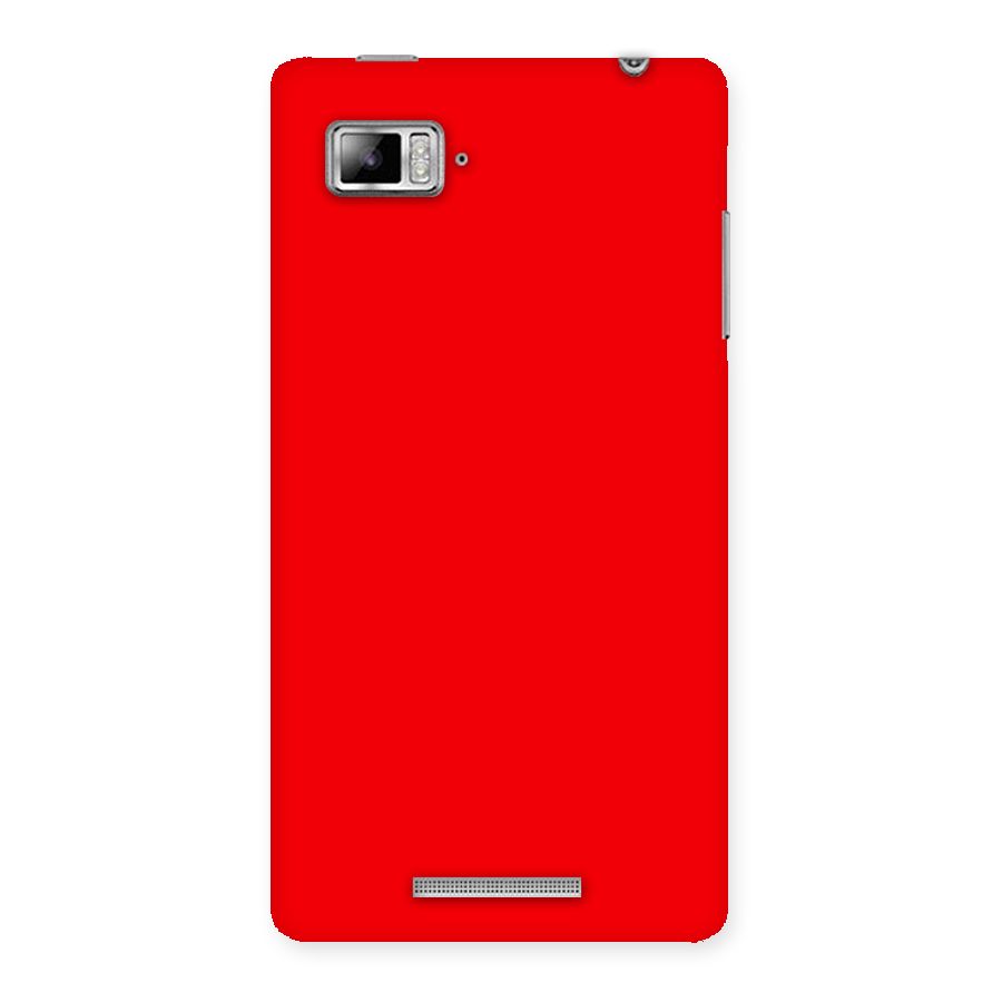 Bright Red Back Case for Lenovo Vibe Z K910