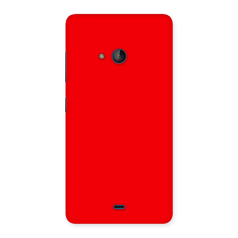 Bright Red Back Case for Lumia 540