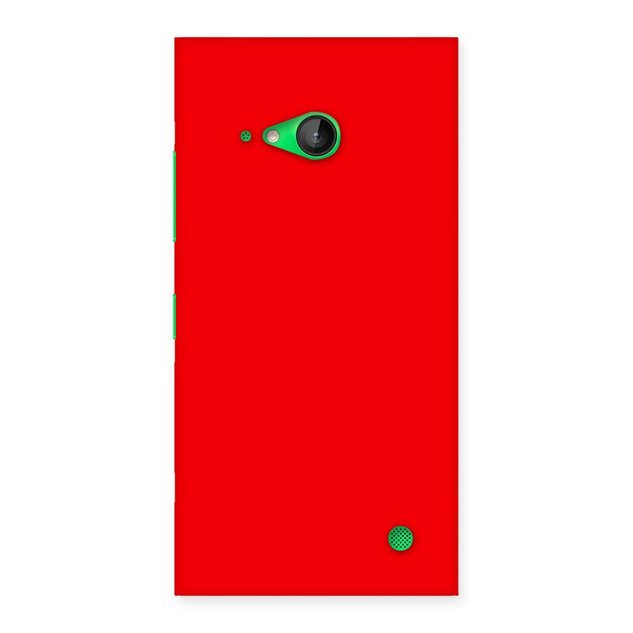 Bright Red Back Case for Lumia 730