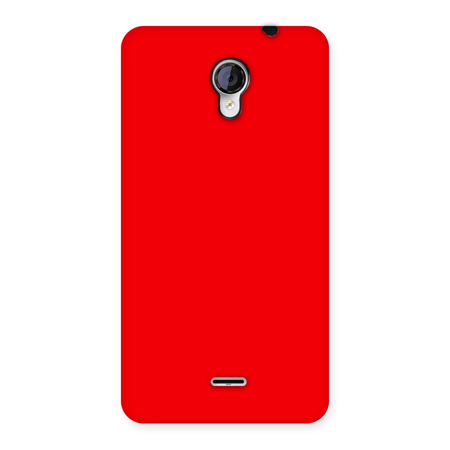 Bright Red Back Case for Micromax Unite 2 A106