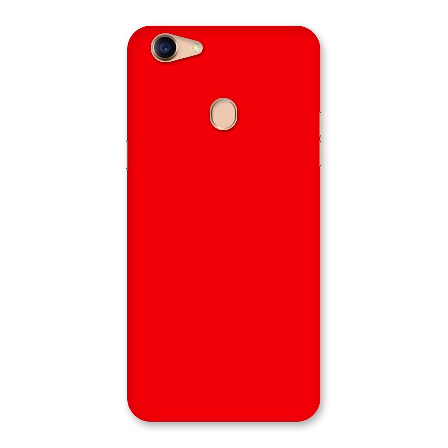 Bright Red Back Case for Oppo F5