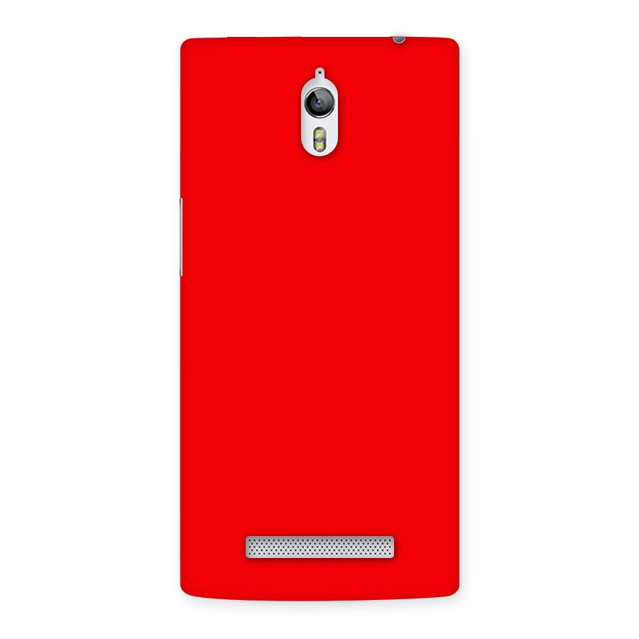 Bright Red Back Case for Oppo Find 7
