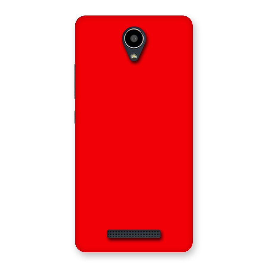 Bright Red Back Case for Redmi Note 2