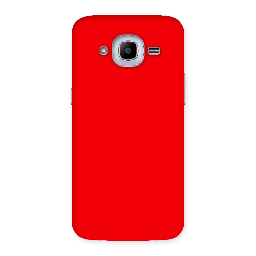 Bright Red Back Case for Samsung Galaxy J2 2016