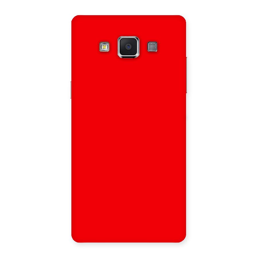Bright Red Back Case for Samsung Galaxy A5