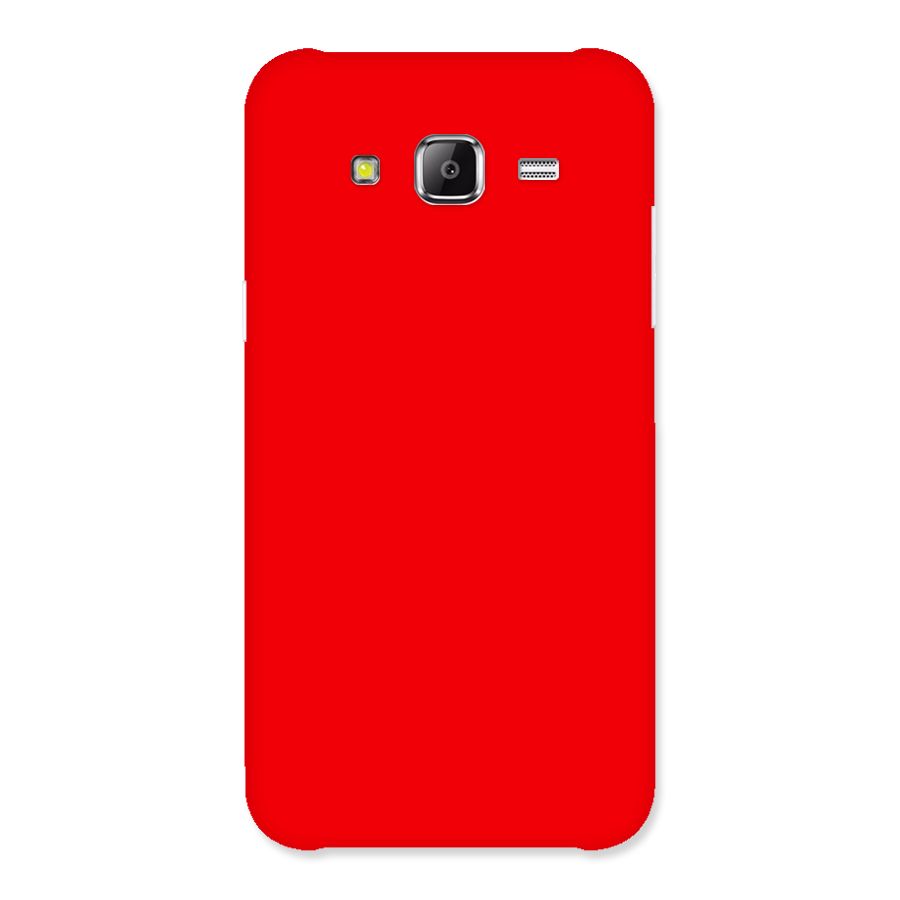 Bright Red Back Case for Samsung Galaxy J2 Prime