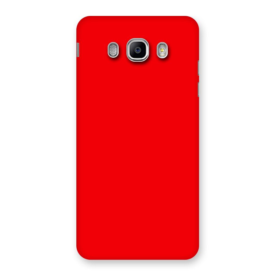 Bright Red Back Case for Samsung Galaxy J5 2016
