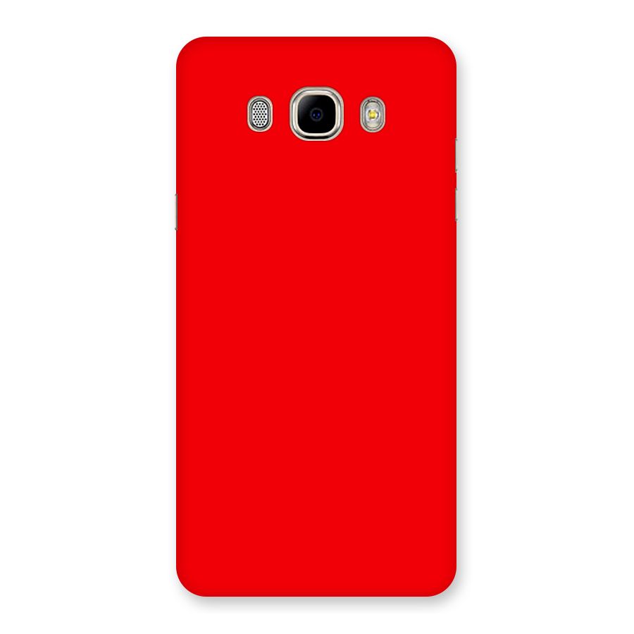 Bright Red Back Case for Samsung Galaxy J7 2016