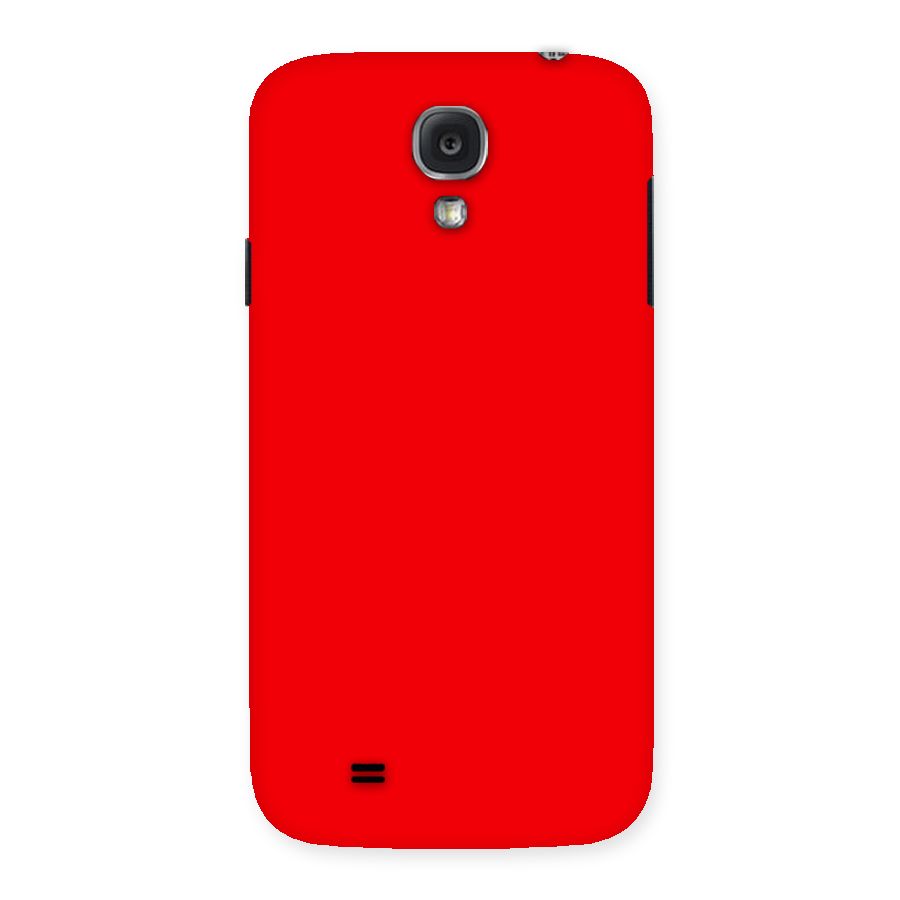 Bright Red Back Case for Samsung Galaxy S4