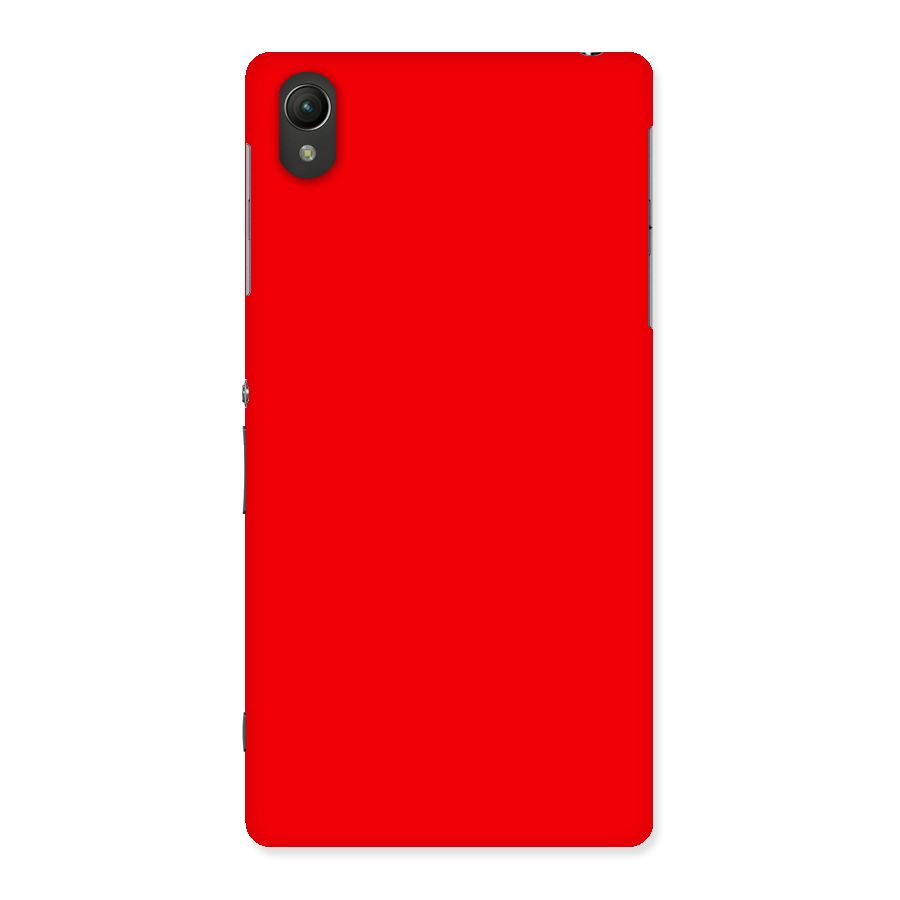 Bright Red Back Case for Sony Xperia Z2