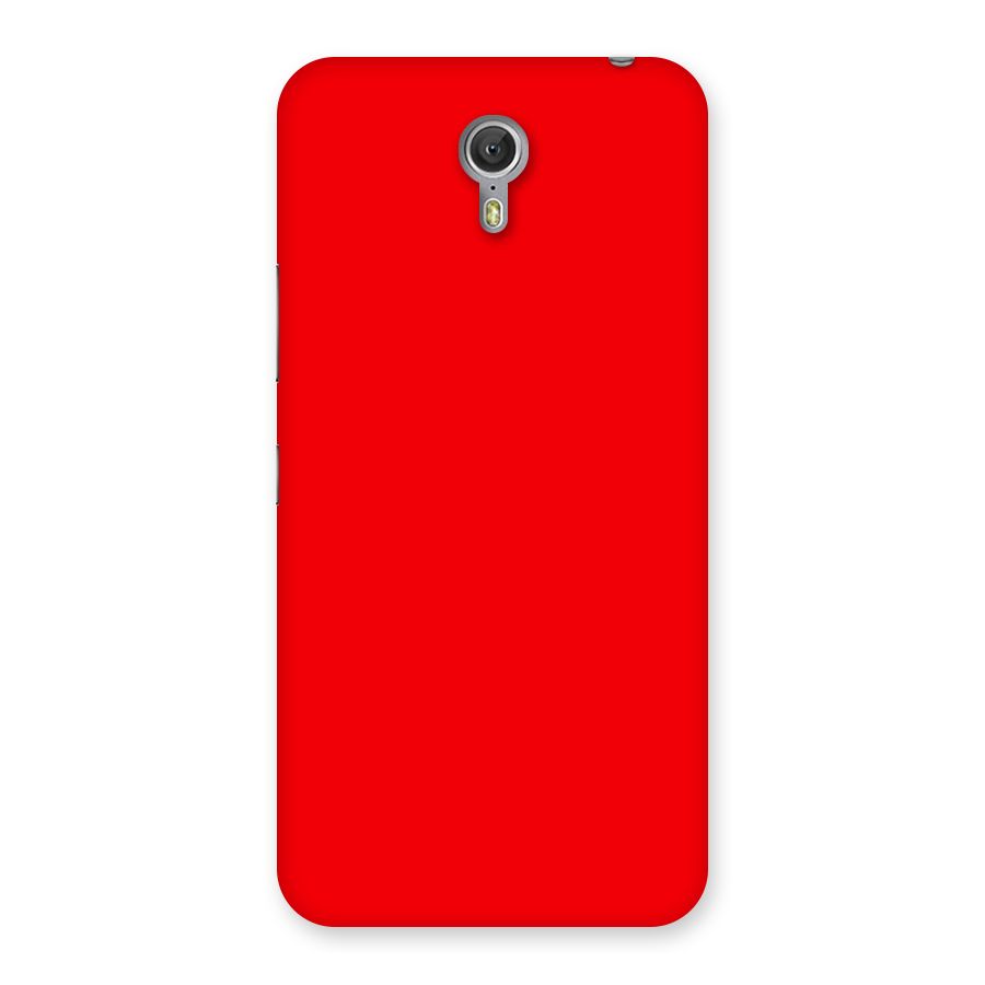 Bright Red Back Case for Zuk Z1