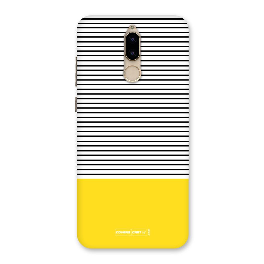 Bright Yellow Stripes Back Case for Honor 9i