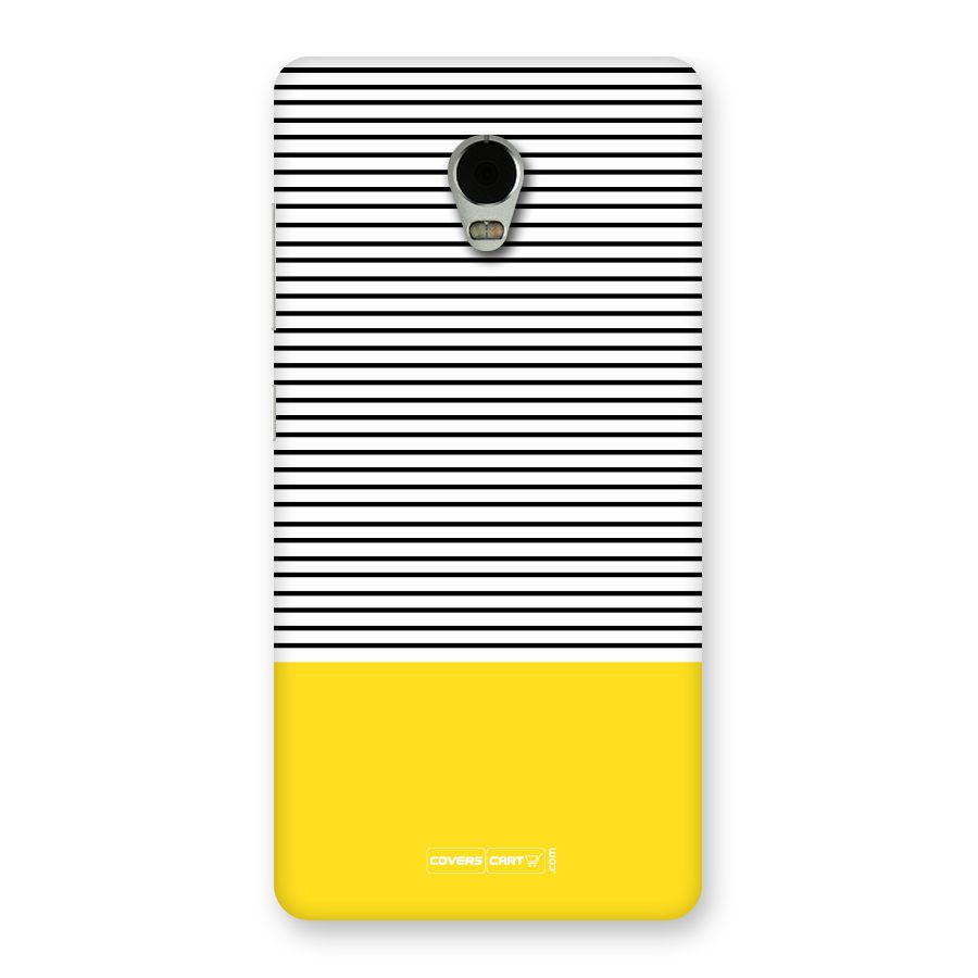 Bright Yellow Stripes Back Case for Lenovo Vibe P1