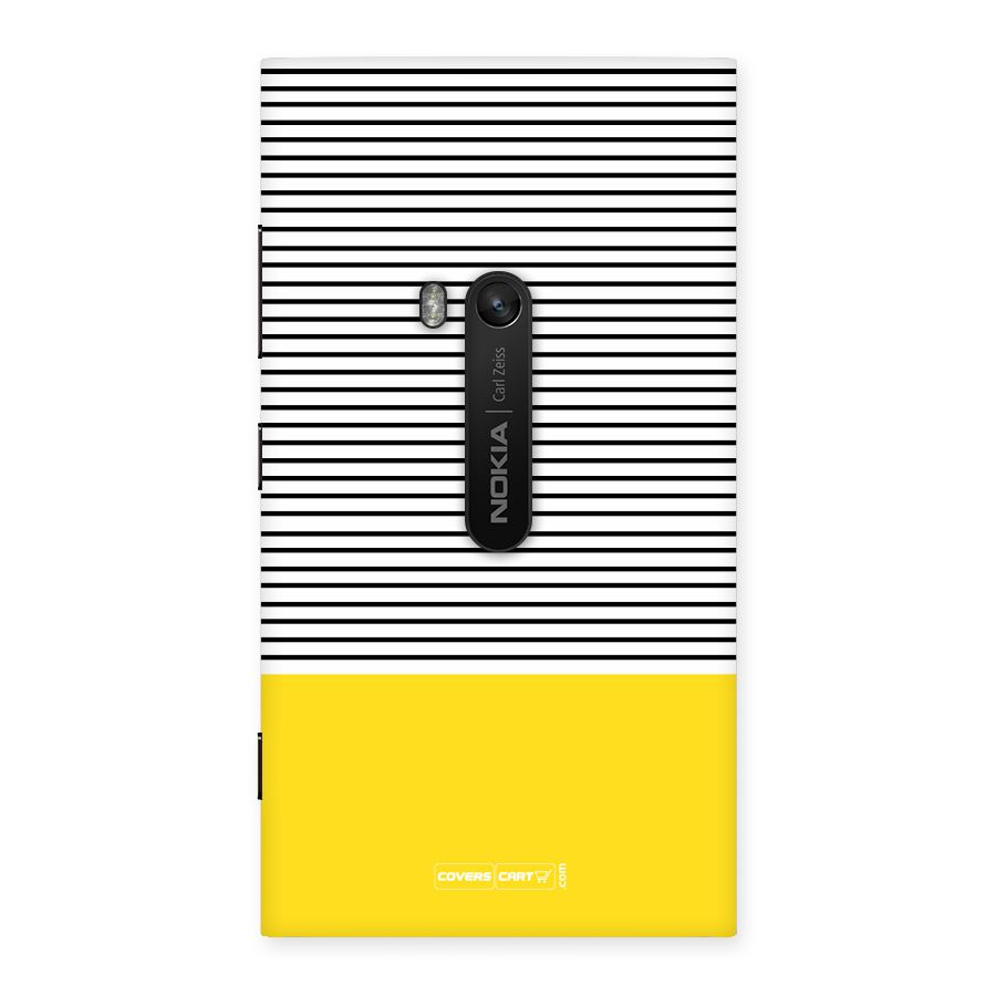 Bright Yellow Stripes Back Case for Lumia 920