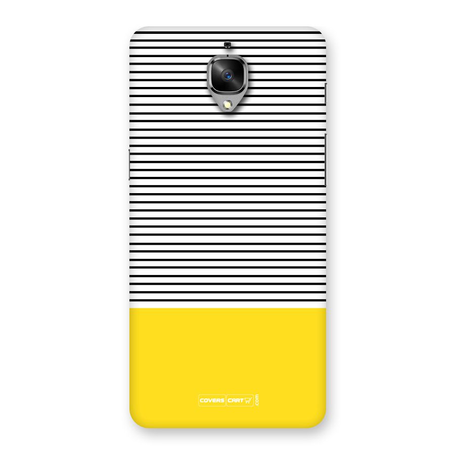Bright Yellow Stripes Back Case for OnePlus 3