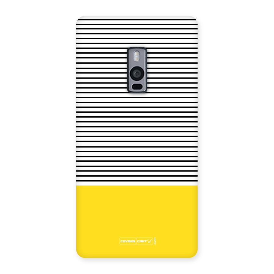 Bright Yellow Stripes Back Case for OnePlus Two