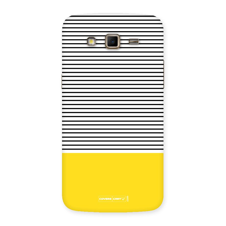 Bright Yellow Stripes Back Case for Samsung Galaxy Grand 2