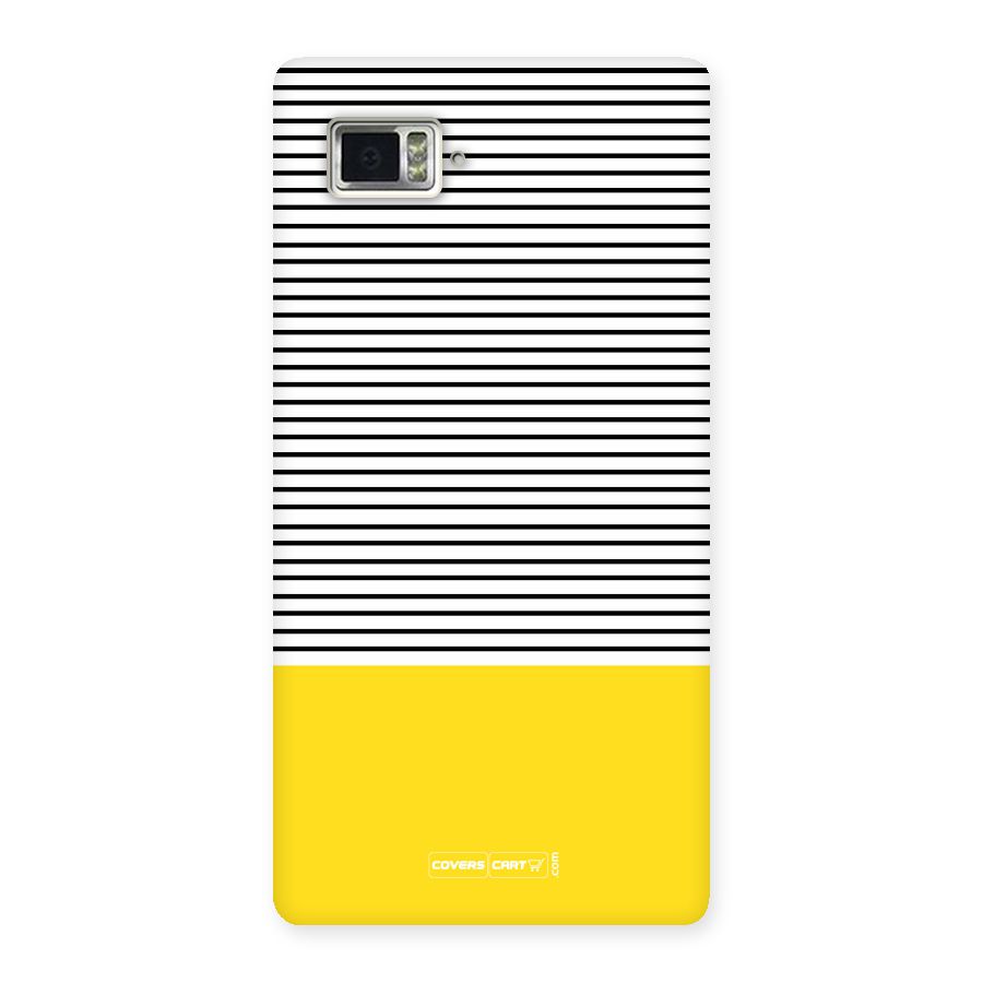 Bright Yellow Stripes Back Case for Vibe Z2 Pro K920
