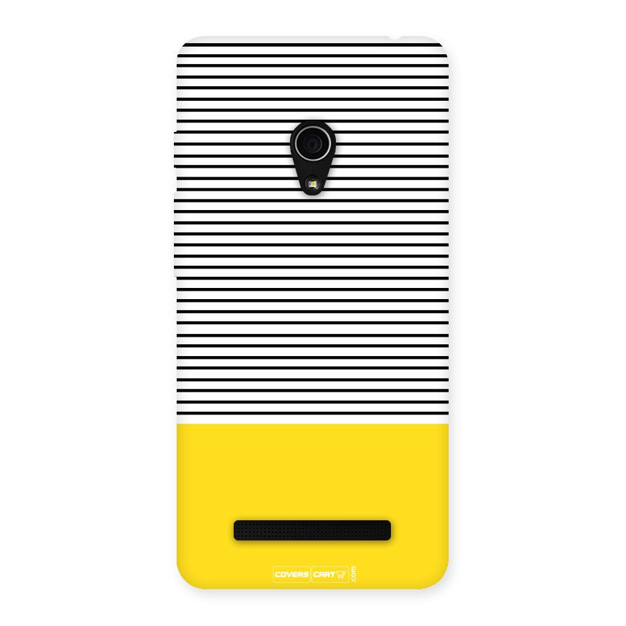 Bright Yellow Stripes Back Case for Zenfone 5